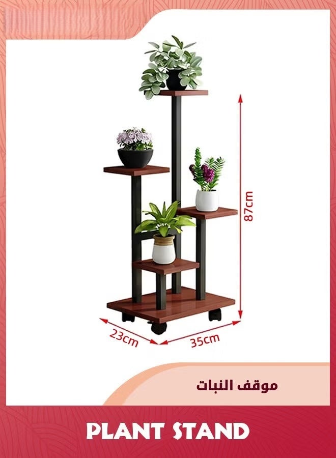 قائمة المنتجات ذات الصلة 5 مستوى النبات الوقوف مع 4 عجلات,المعدن الخشب النبات الطويل يقف للنباتات الداخلية متعددة,الزاوية مستوى الزهور النباتات الرف الوقوف لغرفة المعيشة غرفة النوم,5 مستوى النبات الوقوف مع 4 عجلات,المعدن الخشب النبات الطويل يقف للنباتات الداخلية متعددة,الزاوية مستوى الزهور النباتات الرف الوقوف لغرفة المعيشة غرفة النوم - Image 2